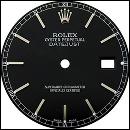 Black stick dial for rolex gents watch datejust dial