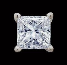 2.5 ct. F VS1 diamond stud earring single earring men's