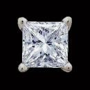 2.5 ct. F VS1 diamond stud earring single earring men's