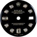 Black diamond dial for women rolex datejust dial