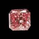 Big radiant cut 2.50 carat loose diamond pink enhanced diamond loose