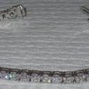 Sparkling 8.57 carat diamonds DIAMOND TENNIS BRACELET White Gold 14K