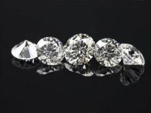 1 carat round diamond parcel sparkling loose diamond F VS 0.50 carats