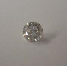 F VS1 round cut loose diamond 1.06 carat heart & arrows