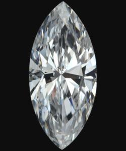 E VVS1 diamond marquise cut loose 0.50 carats natural