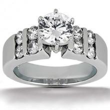 G SI1 Diamonds 1.81 ct. solitaire 18K solid white gold ring