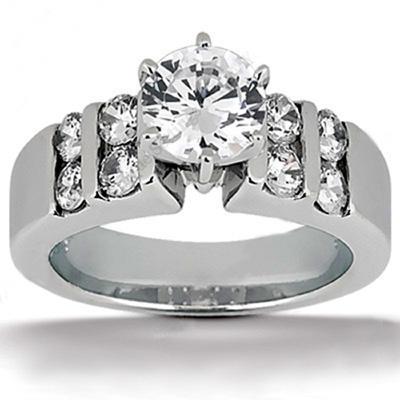 G SI1 Diamonds 1.81 ct. solitaire 18K solid white gold ring