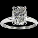 0.75 ct. G VS1 Radiant cut diamond solitaire ring new