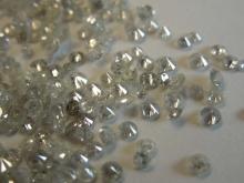 1 - 7 Pointer melee diamond parcel 5 carat G�H I1 round cut mellees