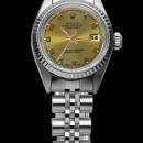 Champagne Arabic dial rolex SS jubilee bracelet datejust lady watch