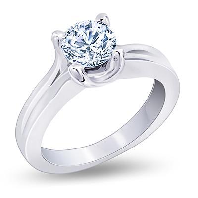 Large huge diamond ring F VS1 diamond solitaire ring 2.25 carat white gold