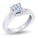 Large huge diamond ring F VS1 diamond solitaire ring 2.25 carat white gold