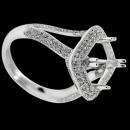 1.75 carats Real semi mounting beautiful diamond ring mount ring