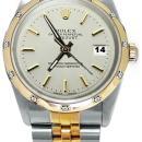 WHITE Rolex datejust watch diamond bezel pearlmaster jubilee bracelet two tone
