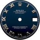 Blue roman dial for ladies rolex datejust watch dial
