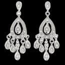 4.5 carat diamonds chandelier earrings white gold jewelry women ear ring