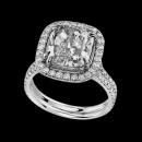 5.01 carat cushion diamond halo engagement ring gold jewelry