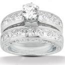 Diamond anniversary ring F VVS1 2.75 ct. diamonds ring