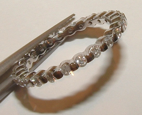WEDDING BAND Diamond 0.35 carats L@@K gold