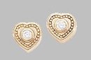 4 carat H VS1 natural diamond stud earrings real