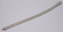 28.8 carats DIAMOND TENNIS CARPET BRACELET VS jewelry