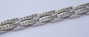 10.5 carats DIAMOND TENNIS BRACELET jewelry antique