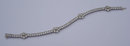 12 carats DIAMOND TENNIS BRACELET VS jewelry FLORAL