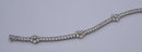 12 carats DIAMOND TENNIS BRACELET VS jewelry FLORAL