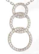 1.62 carats Journey CIRCLE OF LIFE diamond pendant with