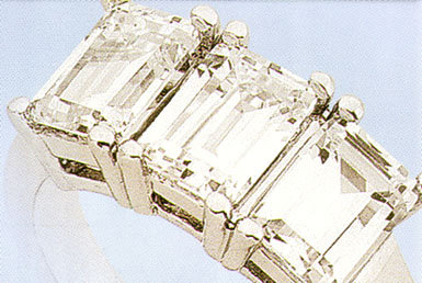 47TH STREET EXTREME BRILLIANCE DIAMOND RING 1.53 CARATS