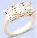 47TH STREET EXTREME BRILLIANCE DIAMOND RING 1.53 CARATS