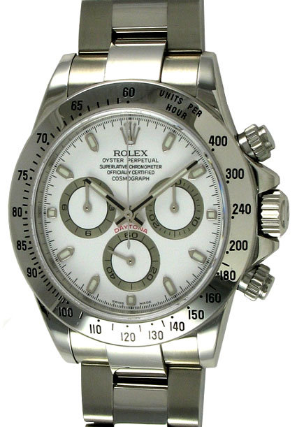 Rolex daytona STAINLESS STEEL white or black dial best
