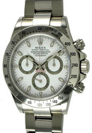 Rolex daytona STAINLESS STEEL white or black dial best
