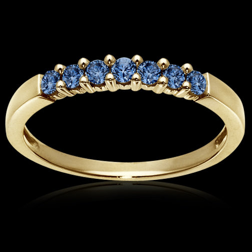 1.05 carat blue diamonds engagement ring band wedding