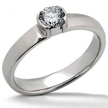 0.50 carat beautiful E VVS1 diamonds solitaire ring