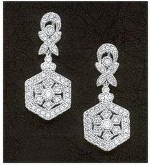 1.51 carats DIAMOND EARRINGS mini small HIGH QUALITY