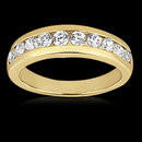 0.65 ct diamonds wedding band gold SPARKLING & NICE
