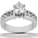 Diamonds G SI1 wedding ring 1.10 carat gold jewelry