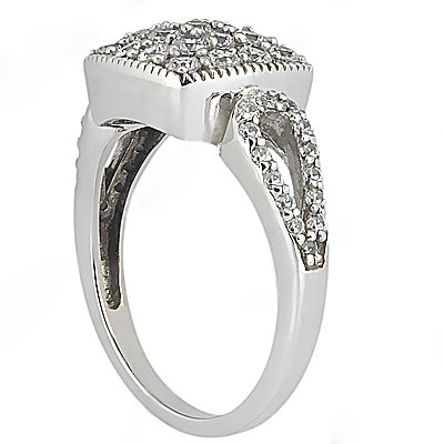 1.20 Ct. diamond wedding ring F VVS1 diamonds gold ring