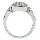 1.20 Ct. diamond wedding ring F VVS1 diamonds gold ring
