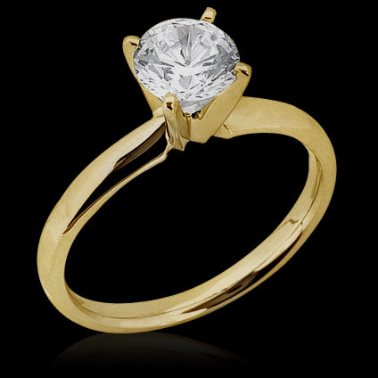0.50 ct. F VS1 diamonds wedding solitaire ring gold new