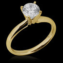 0.50 ct. F VS1 diamonds wedding solitaire ring gold new