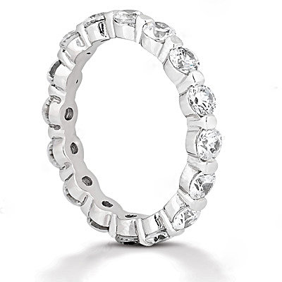 1.60 carats gold F VS1 DIAMONDS eternity wedding band