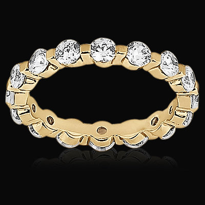 1.60 carats gold F VS1 DIAMONDS eternity wedding band