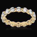 1.60 carats gold F VS1 DIAMONDS eternity wedding band
