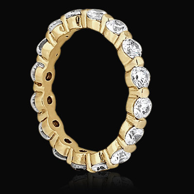 1.60 carats gold F VS1 DIAMONDS eternity wedding band