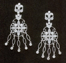 1.56 carats DIAMOND CHANDELIER EARRING HIGH QUALITY