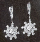 0.72 carats DIAMOND EARRINGS mini small HIGH QUALITY