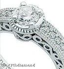 Diamonds 0.76 carat WEDDING BAND SET DIAMOND RING REAL