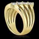 0.75 carats DIAMOND RING 4 stone engagement ring gold